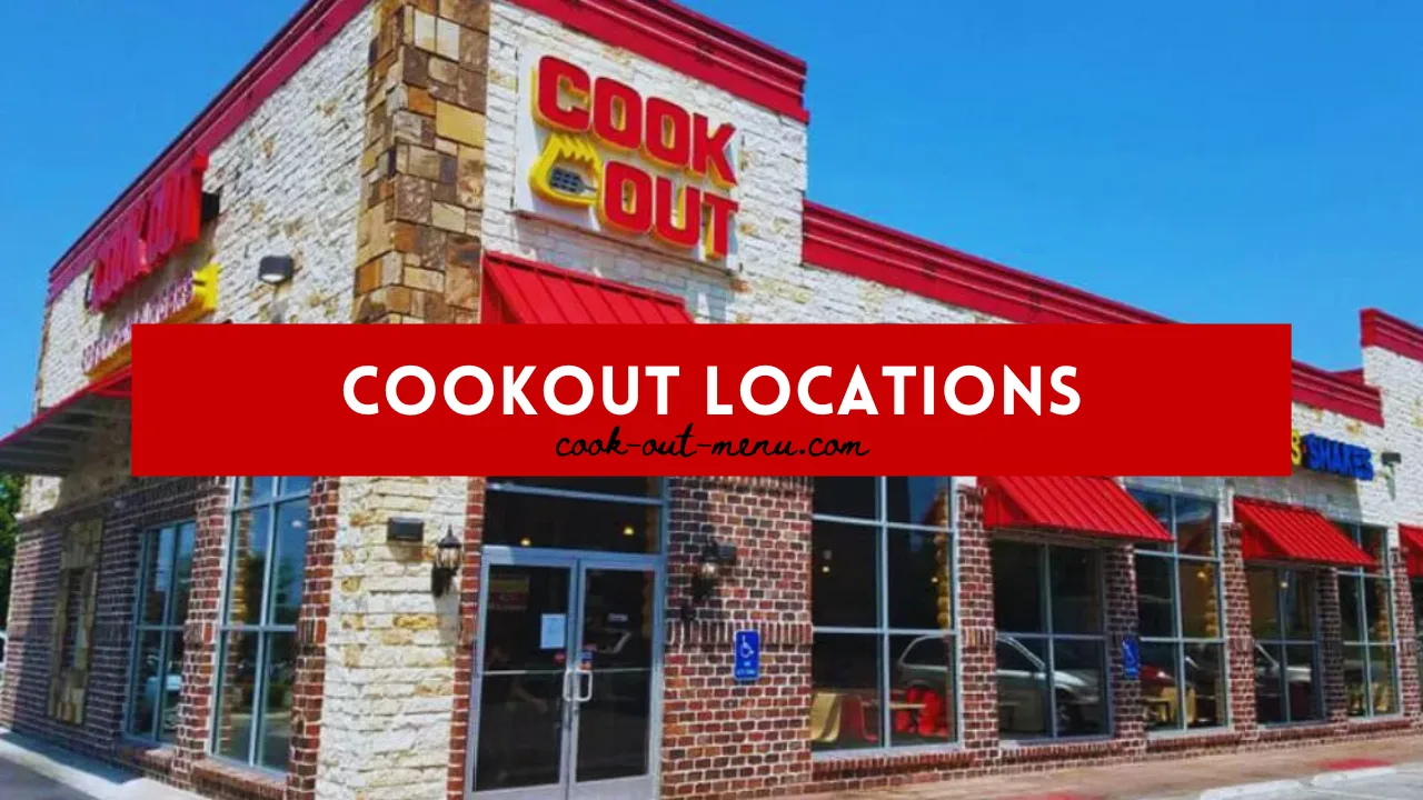 CookOut restaurant Locations