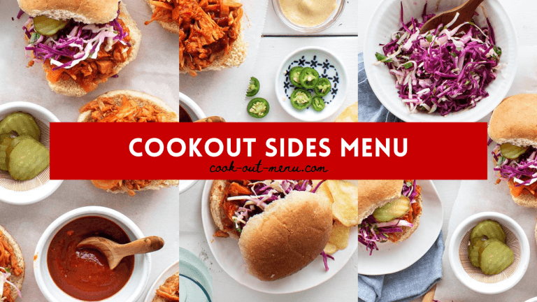 Cookout sides menu
