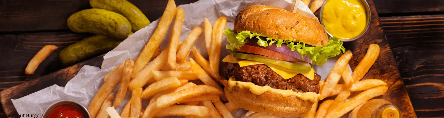 cookout burgers