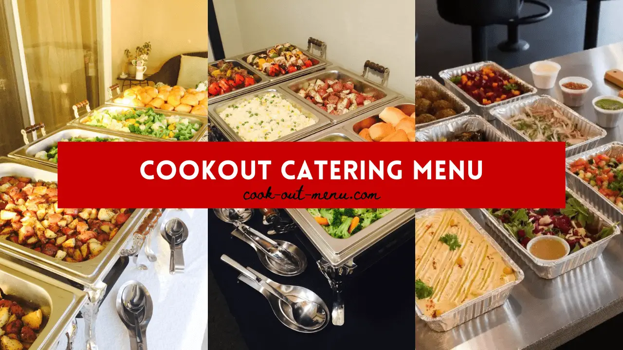 Cookout Catering Menu