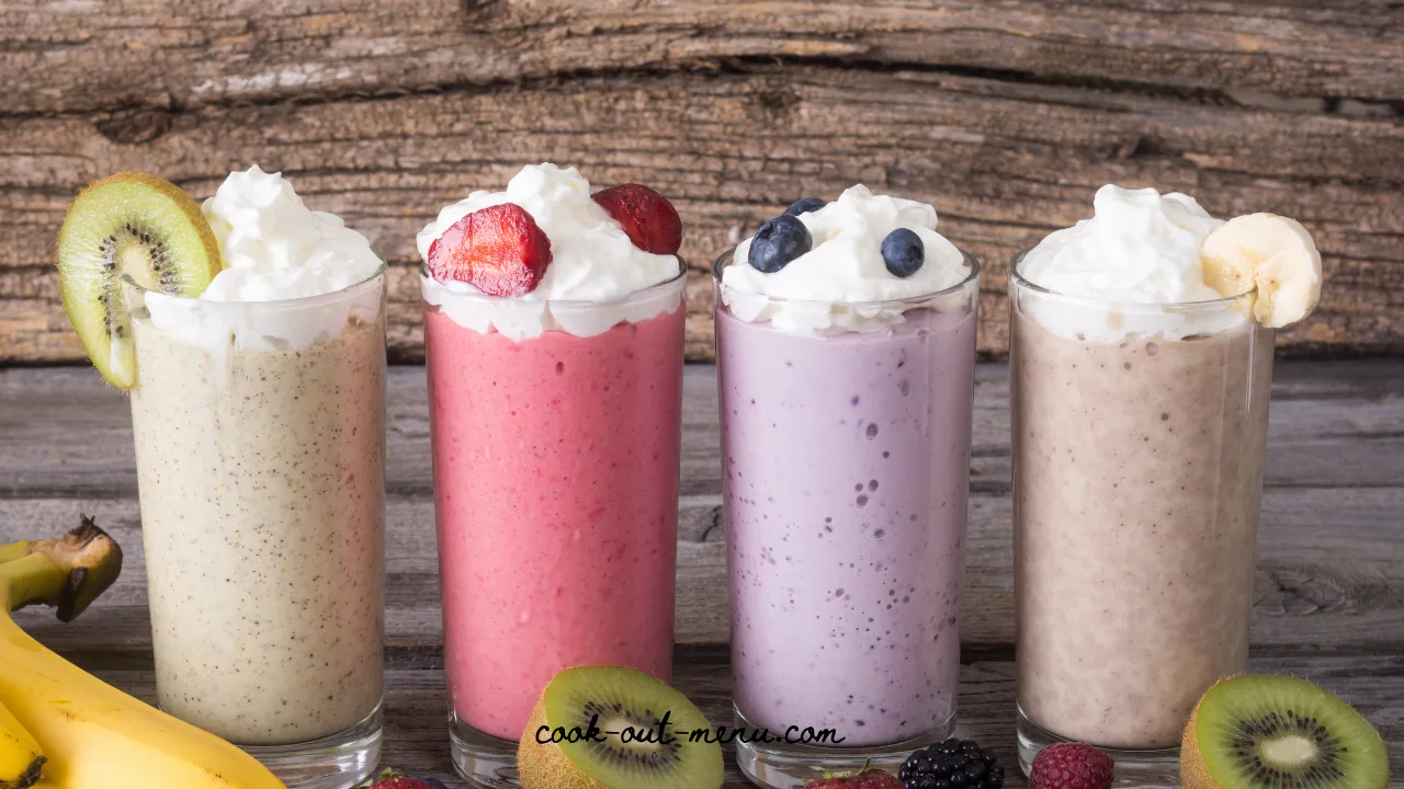 Cookout Milkshakes Flavors