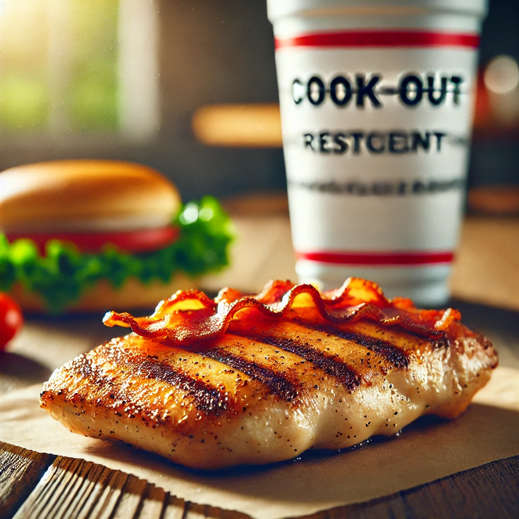 Club Style chicken at cookout