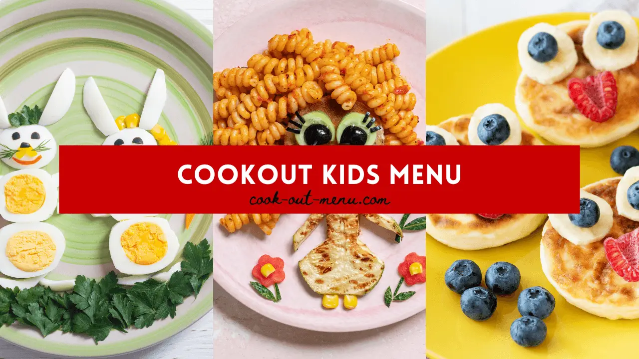 Cookout Kids Menu