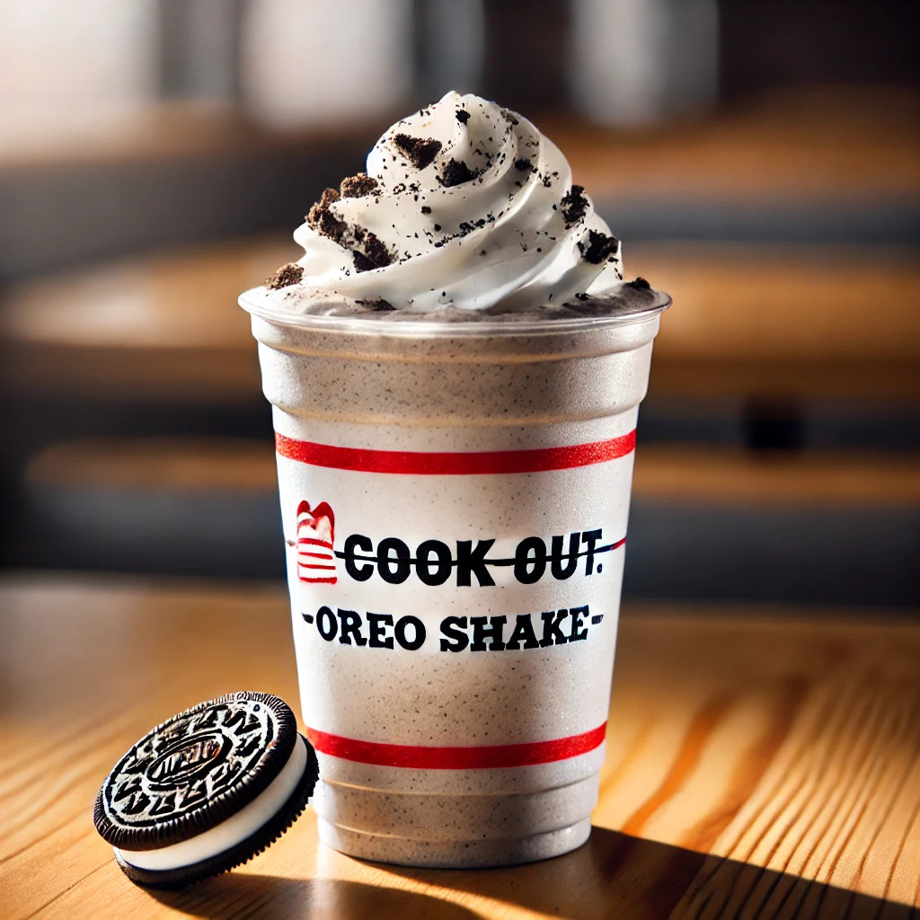 Cookout Oreo Shake