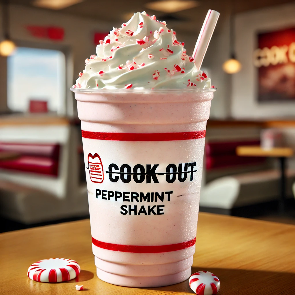 Cookout Peppermint Shake