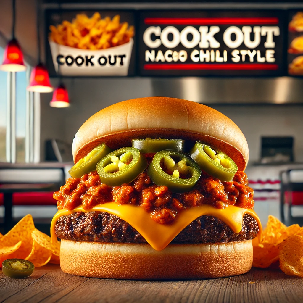 Nacho Chili Style Hamburger