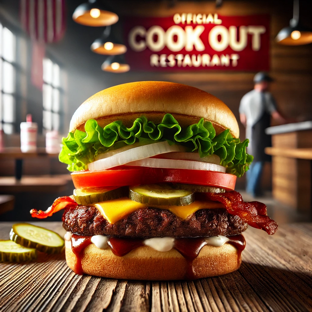 Out West Style Hamburger